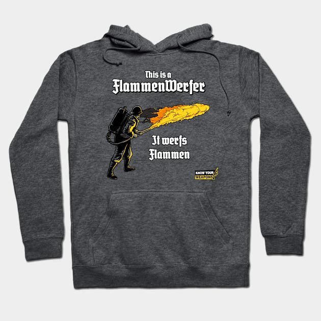 FlammenWerfer Hoodie by AndreusD